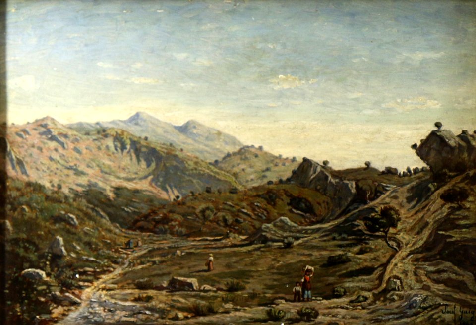 Paul Guigou-Les collines de Saint-loup