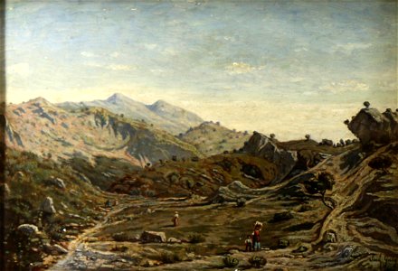 Paul Guigou-Les collines de Saint-loup