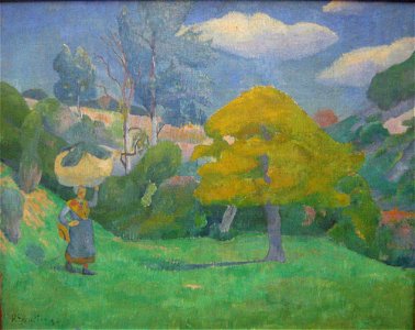 Paul Serusier Bretonin auf dem Weg zum Waschplatz 1890-1