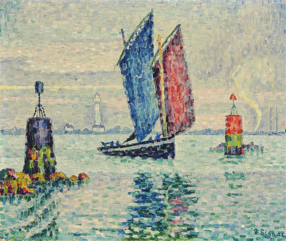 Paul Signac - Le Sardinier, Locmalo (1922)