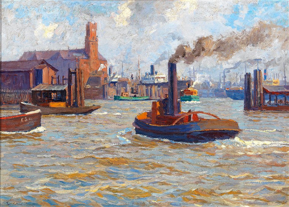 Paul Kutscha Hamburger Hafen