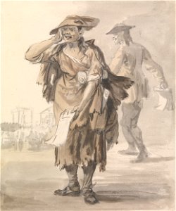 Paul Sandby - London Cries- Last Dying Speech and Confession - Google Art Project