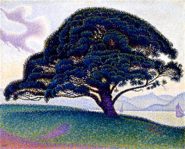 Paul Signac - The Bonaventure Pine - 74.142 - Museum of Fine Arts, Houston