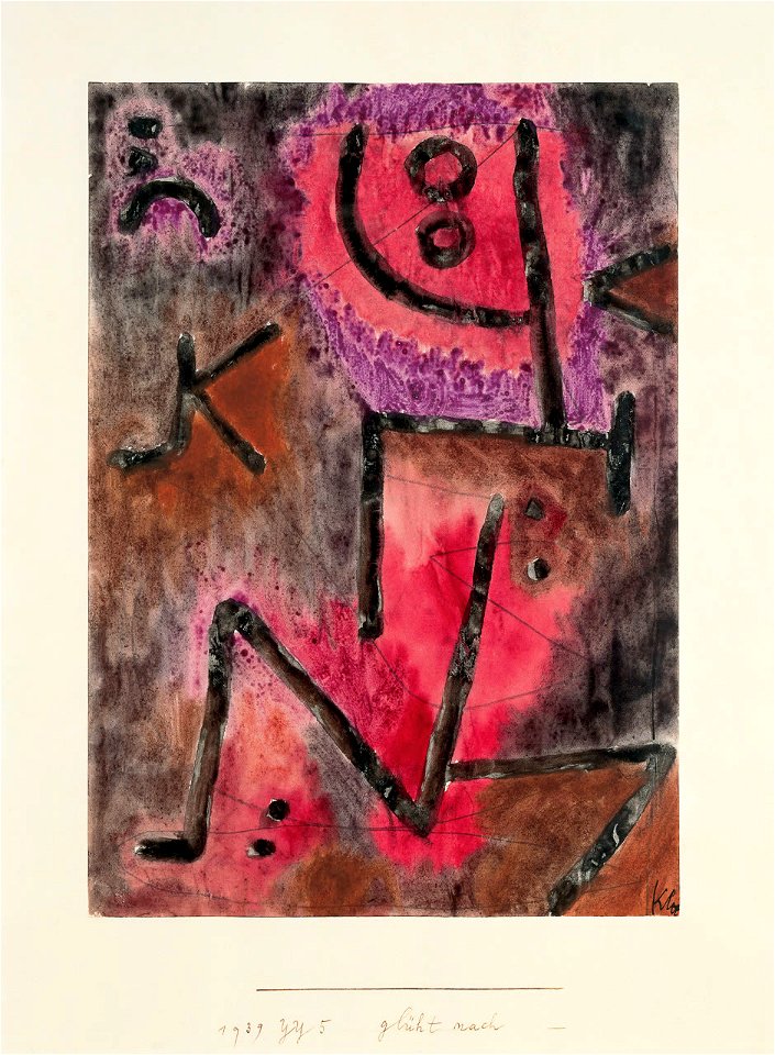 Paul Klee Glüht nach