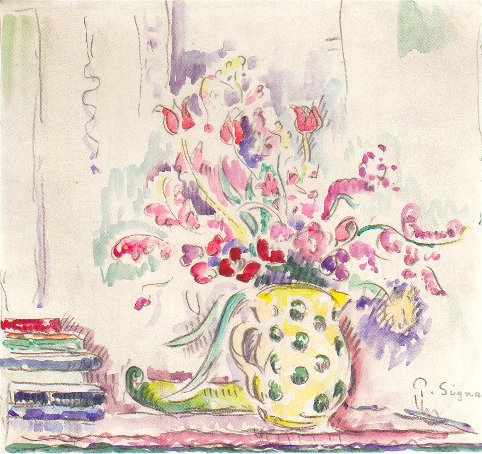 Paul Signac - Blumenstillleben