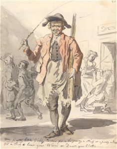 Paul Sandby - My Pretty Little Ginny Tarters for a Ha'penny a Stick or a Penny a Stick, or a Stick to Beat Your Wi... - Google Art Project. Free illustration for personal and commercial use.