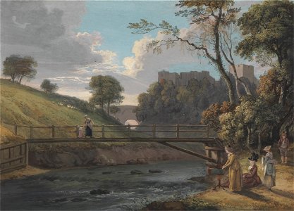 Paul Sandby - Roslin Castle, Midlothian - Google Art Project