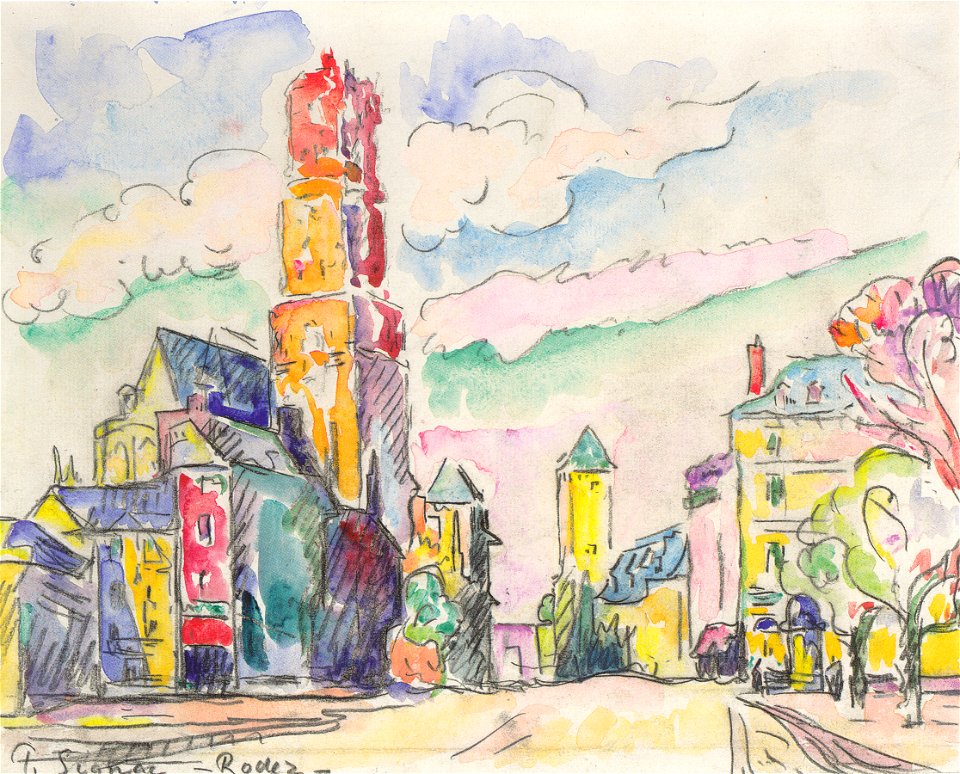 Paul Signac - Rodez