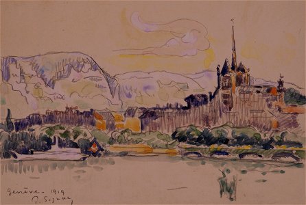 Paul Signac - Genève - BF713 - Barnes Foundation