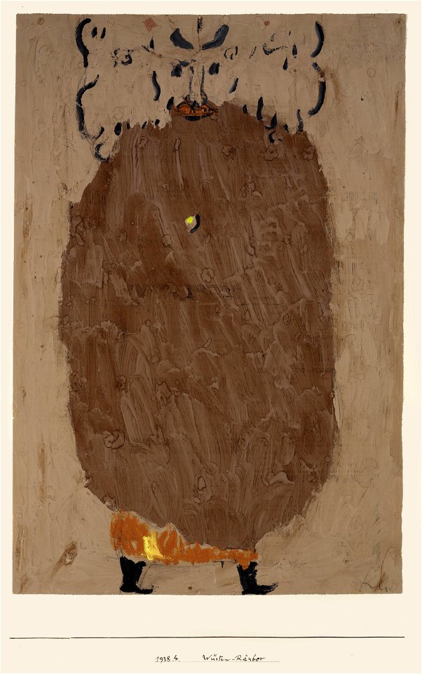 Paul Klee Wüsten-Räuber 1938