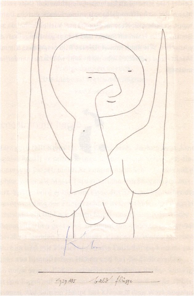 Paul Klee ~ Engel - bald flügge ~ 1939