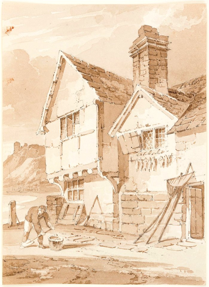 Paul Sandby Munn - A fisherman’s house - Munn-98747
