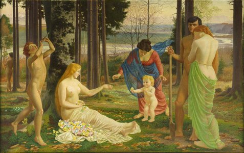 Paul Kaemmerer Frühlingserwachen 1911