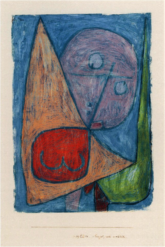 Paul Klee ~ noch weiblich ~ 1939