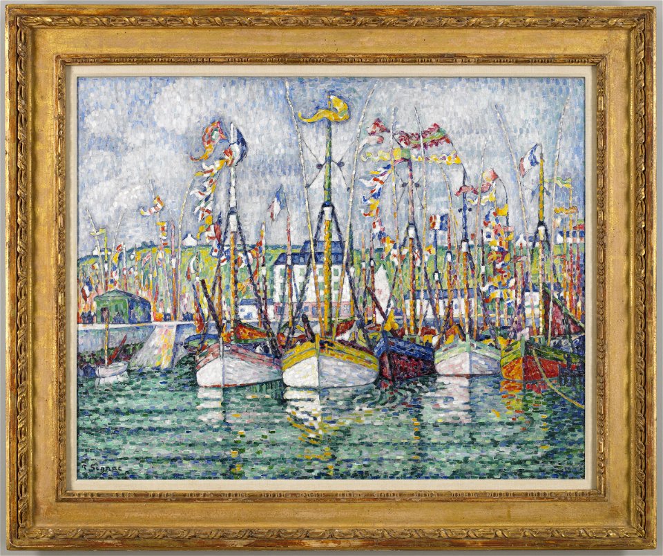 Paul Signac - Blessing of the Tuna Fleet at Groix - 62.36 - Minneapolis Institute of Arts