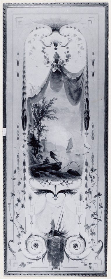Paul-Alfred Colin - Wanddecoratie met visser - SA 38094 - Amsterdam Museum
