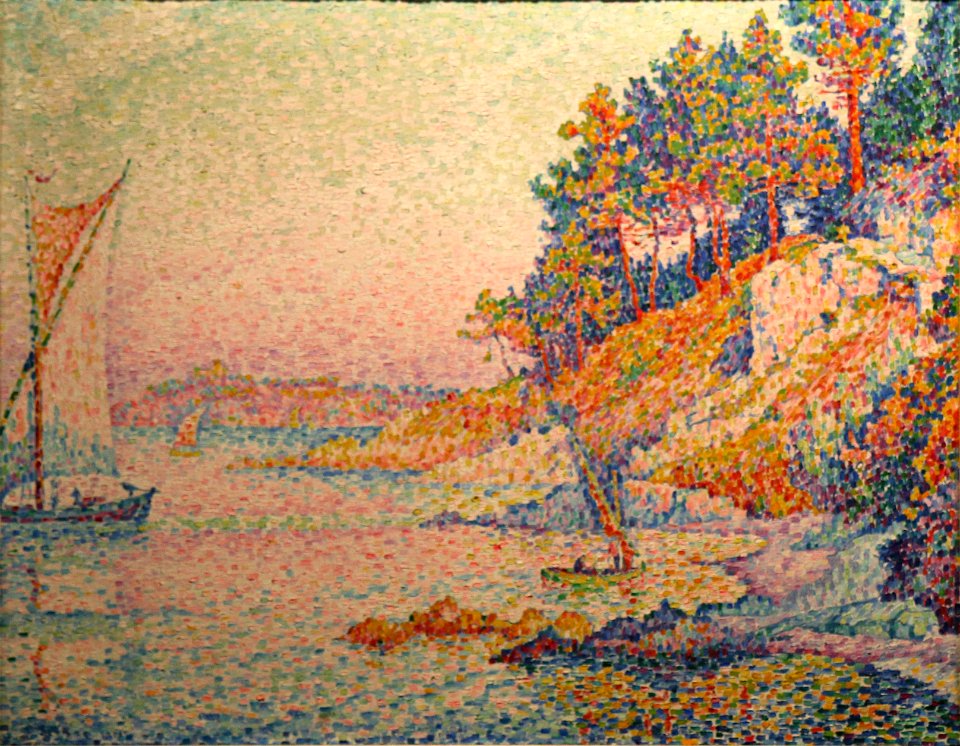Paul Signac-La calanque