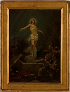 Paul-Dominique Philippoteaux - Esquisse pour l'église de Saint-Pierre-Saint-Paul de Montreuil-sous-Bois , La Résurrection de Jésus Christ - PPP4759 - Musée des Beaux-Arts de la ville de Paris