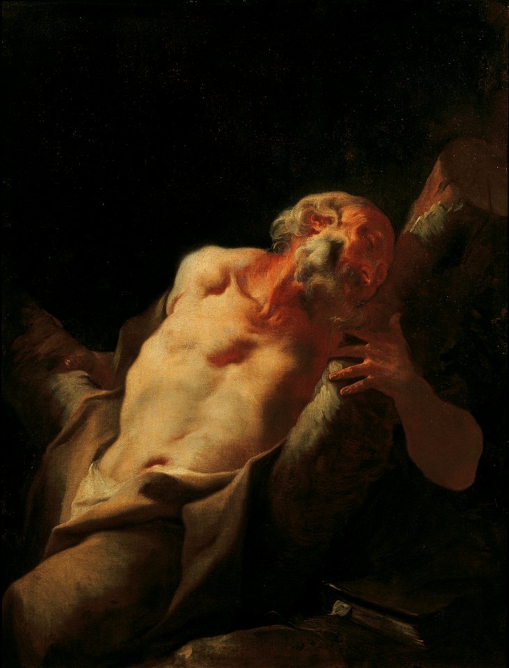 Paul Troger - Der Apostel Andreas - 3680 - Österreichische Galerie Belvedere