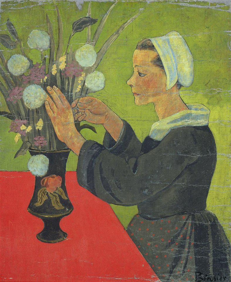 Paul Sérusier - Bretonne au bouquet (Huelgoat) - PPP3013 - Petit Palais
