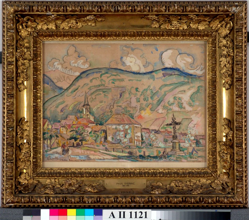 Paul Signac - St Julien-Beauchene - A II 1121 - Finnish National Gallery