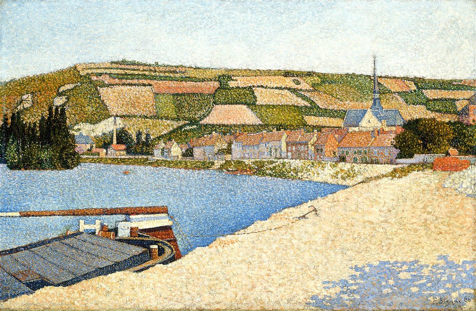 Paul Signac - Les Andelys, Côte d'Aval - 1993.208 - Art Institute of Chicago