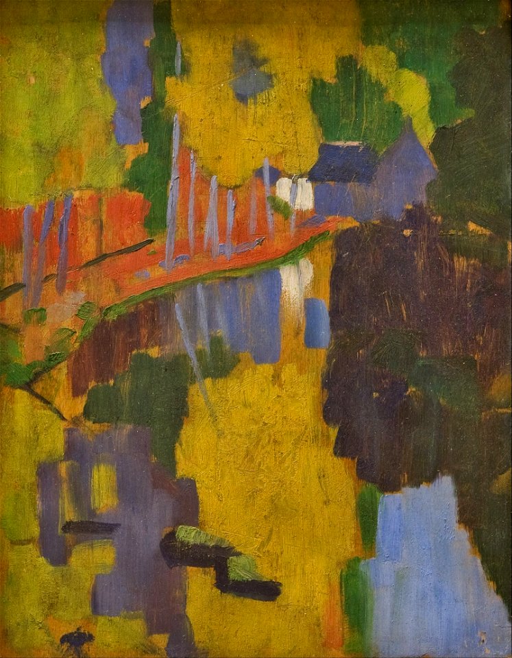 Paul Sérusier - The Talisman - Google Art Project