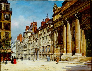 Paul-Joseph-Victor Dargaud - La Sorbonne - P921 - Musée Carnavalet