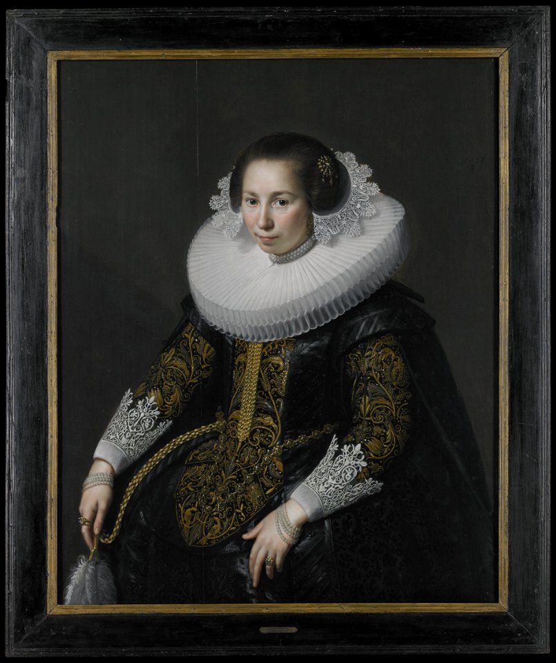 Paulus Moreelse - Portrait of Catharina van Voorst (1595-1650) - 88.64.2 - Minneapolis Institute of Arts