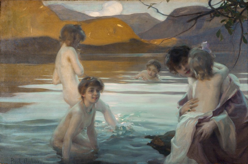 Paul-Émile Chabas - Premier bain - PPP460 - Musée des Beaux-Arts de la ville de Paris