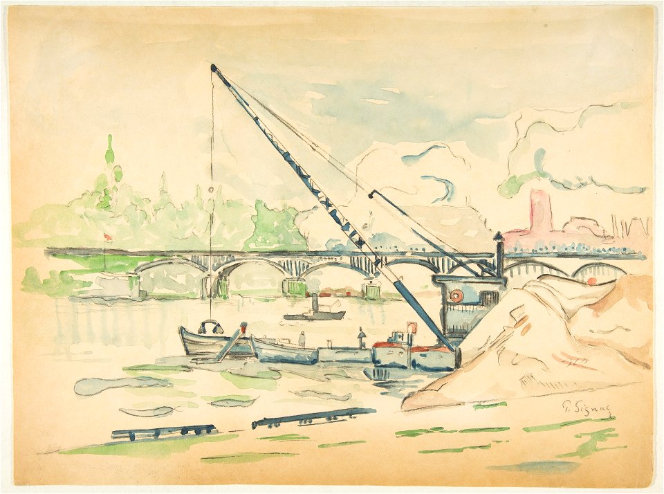 Paul Signac, Le Pont des Arts