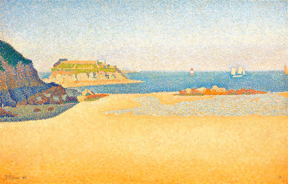 Paul signac portrieux la comtesse