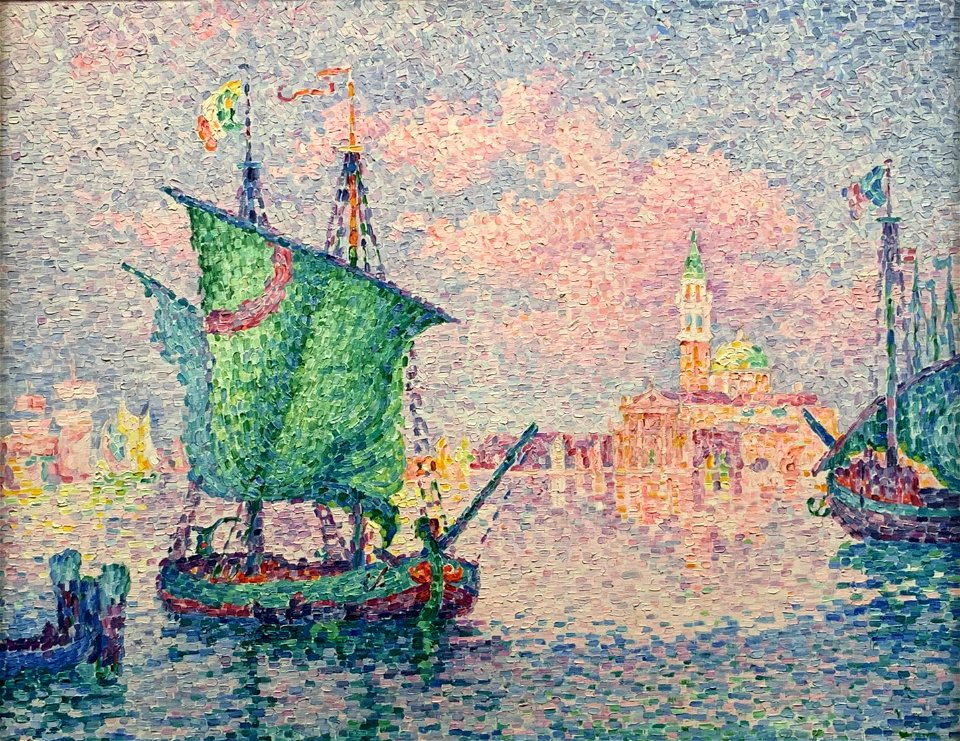 Paul Signac - Venice, The Pink Cloud, 1909