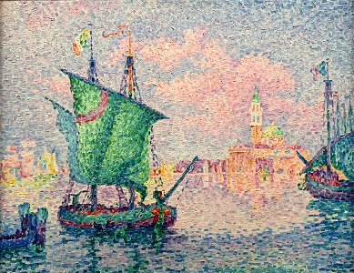 Paul Signac - Venice, The Pink Cloud, 1909