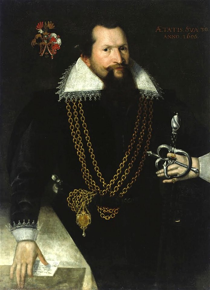 Paul van Somer Portrait of a Gentleman 1606