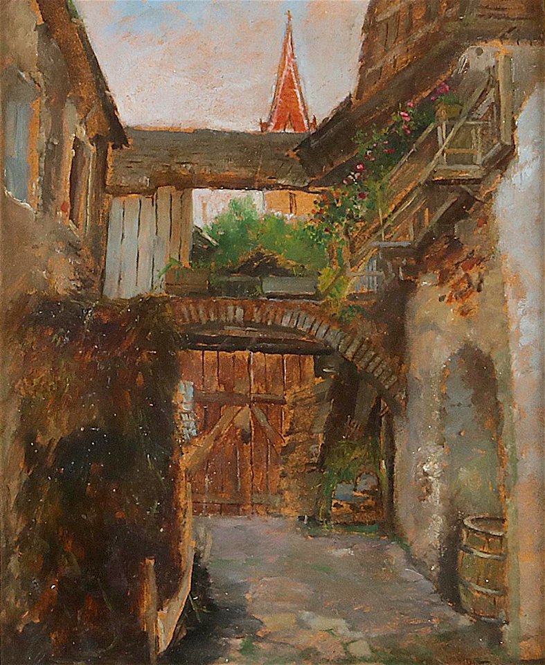 Paul Unbereit Partie aus Weissenkirchen in der Wachau
