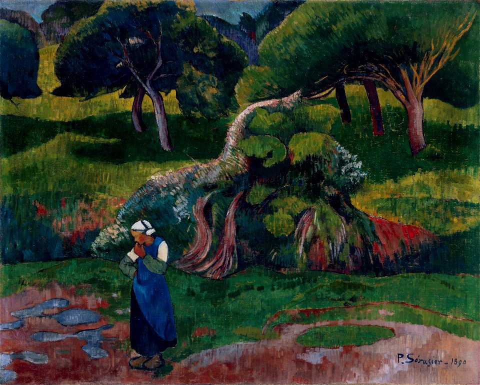 Paul Sérusier - Landscape at Le Pouldu - 79.255 - Museum of Fine Arts, Houston
