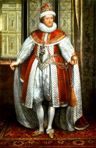 Paul van Somer (c. 1576-1621) - James VI ^ I (1566-1625) - RCIN 404446 - Royal Collection