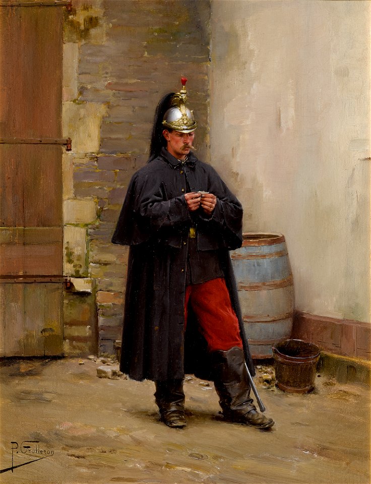 Paul Louis Narcisse Grolleron - A Guard's Rest