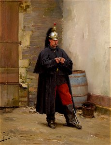 Paul Louis Narcisse Grolleron - A Guard's Rest
