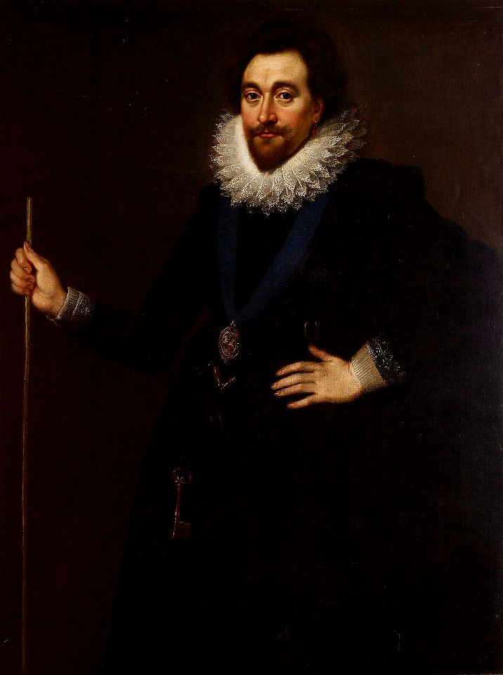 Paul van Somer (c. 1576-1621) - William Herbert, 3rd Earl of Pembroke (1590-1630) - RCIN 405870 - Royal Collection