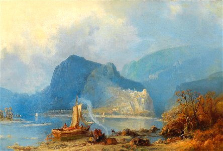 Paul von Franken - Mountain lake in the Caucasus