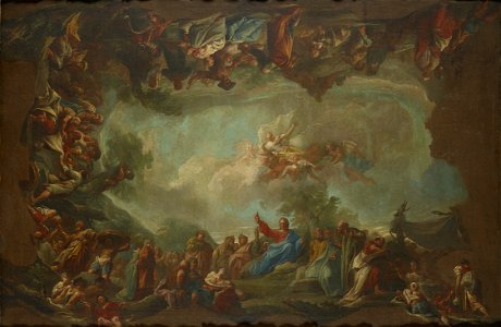 Paul Troger - Die wunderbare Brotvermehrung - 2306 - Österreichische Galerie Belvedere