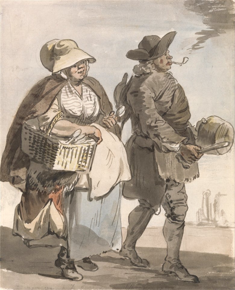 Paul Sandby - London Cries- Do You Want any Spoons... - Google Art Project