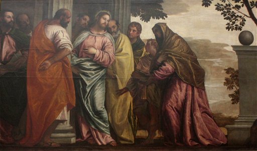 Paul Véronèse - Christ rencontrant la femme de Zébédée