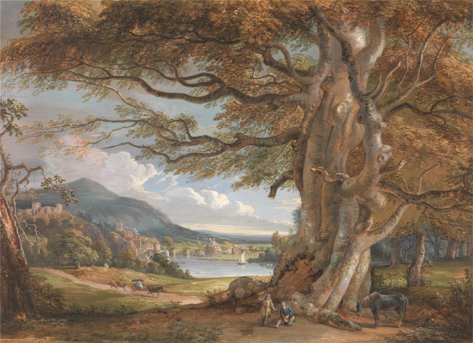 Paul Sandby - Bridgenorth, Shropshire - Google Art Project