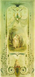 Paul-Alfred Colin - Wanddecoratie De waarzegger - SA 38098 - Amsterdam Museum