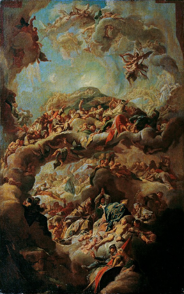 Paul Troger - Die Anbetung des Lammes durch die 24 Ältesten - 4223 - Österreichische Galerie Belvedere