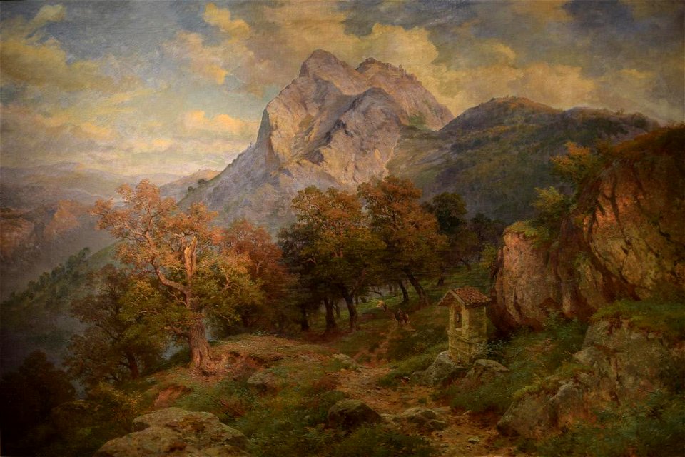 Paul Weber - Magdeburg Valley - 1921.548.1 - Reading Public Museum