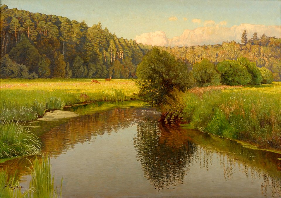 Paul Vorgang Märkische Seenlandschaft